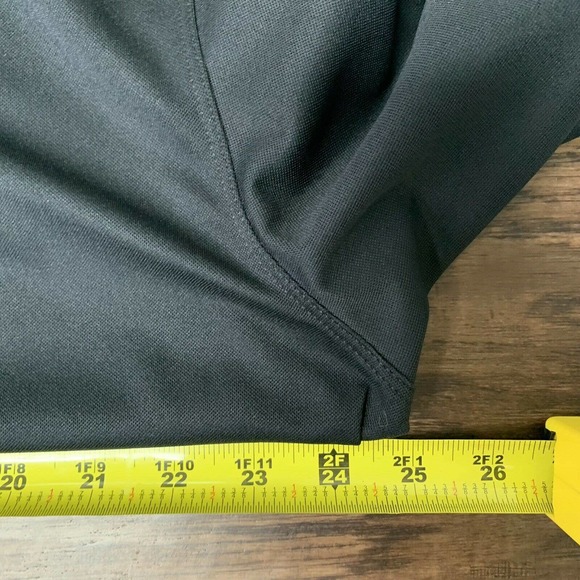 Nike Dri Fit Mens XL Black Polo Golf Shirt White Swoosh In Range Alaska Logo - Picture 4 of 10